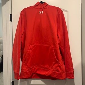 Red Under Armour Hoodie
